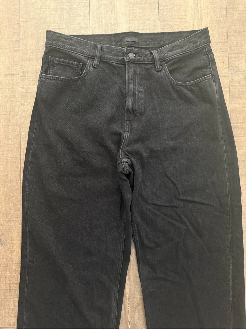 Uniqlo Black Baggy Jeans- Mens